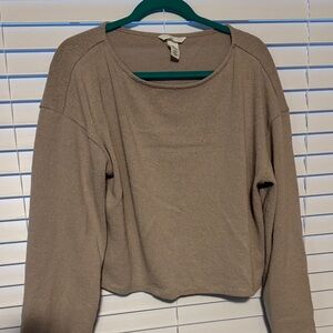 H&M Women's Crew Neck Sweater - Taupe